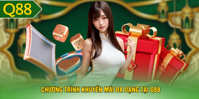 Chương trình khuyến mãi đa dạng tại Q88